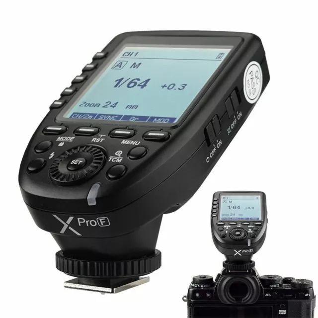 Godox XPro-F 2.4G TTL HSS Funk Blitzauslöser Transmitter für Fujifilm Kamera