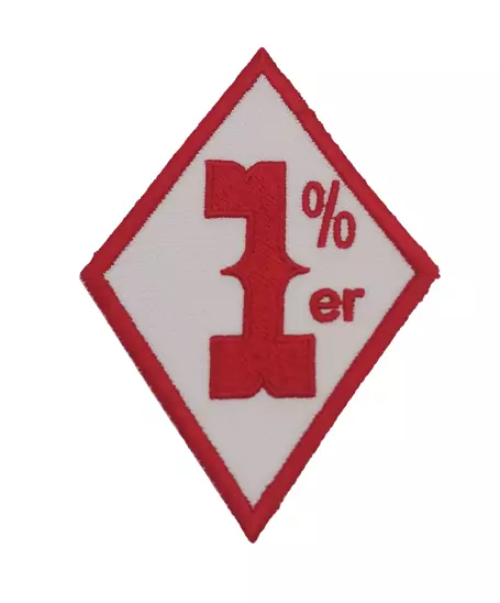 Hells Angels Support Aufnäher/Patch " 1 % er Raute " 81 SUPPORT Original 81