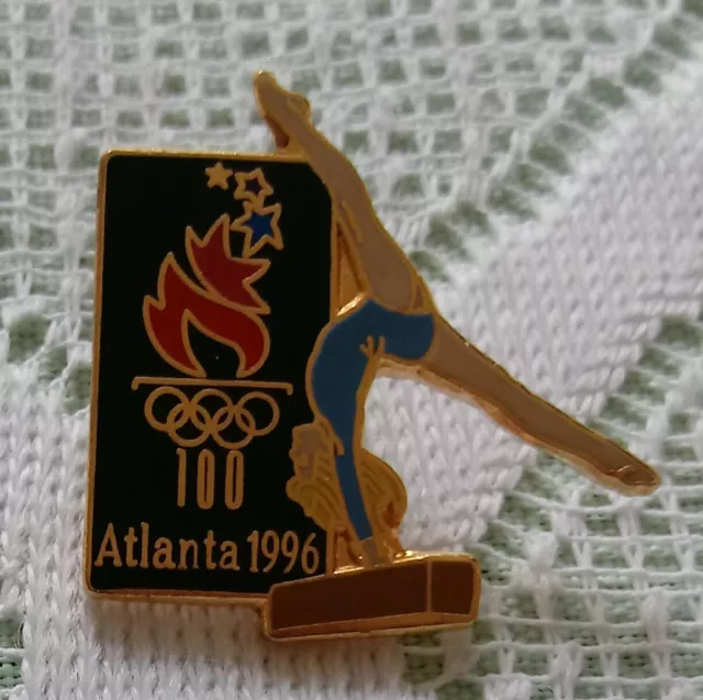 1996 Atlanta Olympic Gymnastics Pin Women's Horizontal Bar