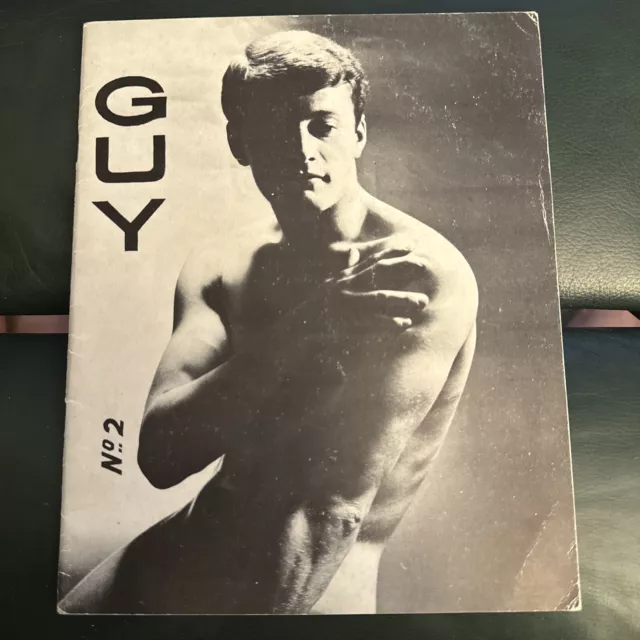 Vintage GUY No 2 Gay Art Beefcake Male Photo Men Magazine