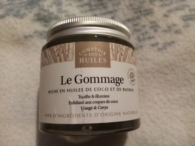 Comptoir des Huiles 100ml Le Gommage BIO Riche en Huiles De Coco & Baobab