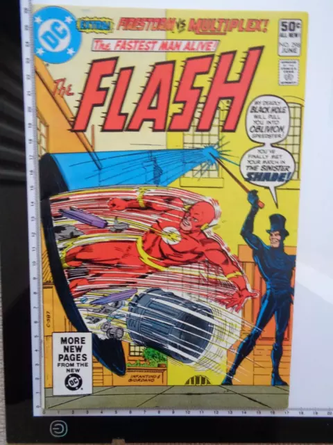 DC COMICS . THE FLASH , FASTEST MAN ALIVE #298 JUN 1981. Carmine Infantino  ART