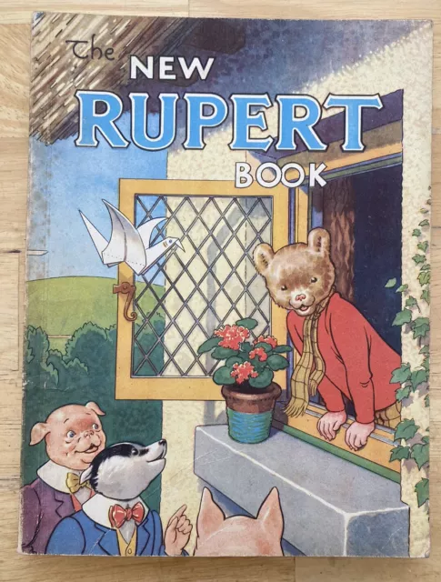 Rupert Bear Annual 1946 Not Inscribed Not Price clipped  Sound FINE Example.