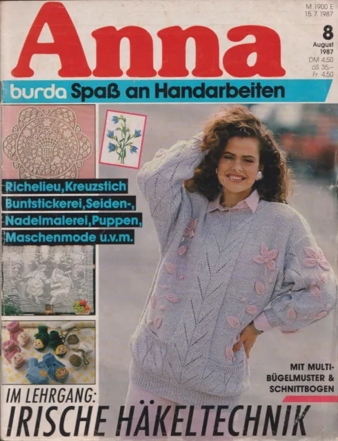 Anna BURDA Spaß an Handarbeiten 8 /1987