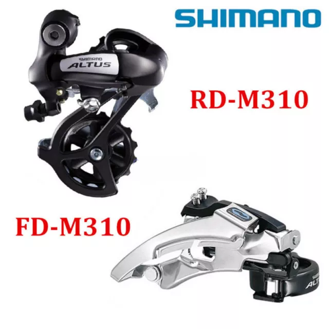 SHIMANO Altus 7/8 Speed M310 Front Rear Derailleur Group RD-M310 FD-M310