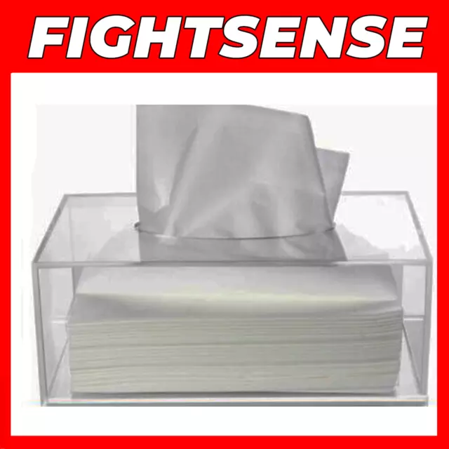 Fightsense Facial Tissue Dispenser Box Cover Holder Clear Acrylic Rectangle