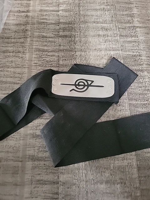 thumbnail interactive-video image 1 of Naruto Shippuden Leaf Village Headband Patch – Embroidered Iron-On – 2x4.5 Inches 1 of 5