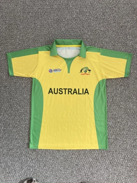 Australia Cricket Jersey ICC Mens T20 World Cup Jersey Small S