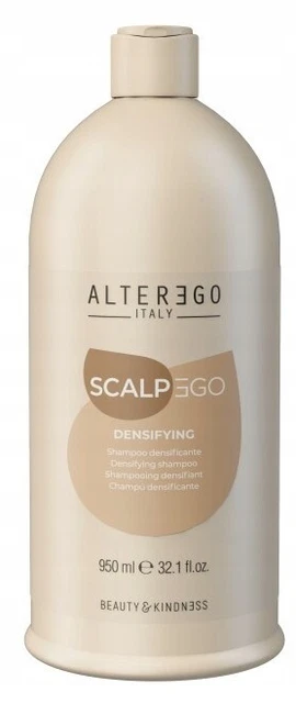Champú espesante Alter Ego Italy 950 ml, fortalece el cabello
