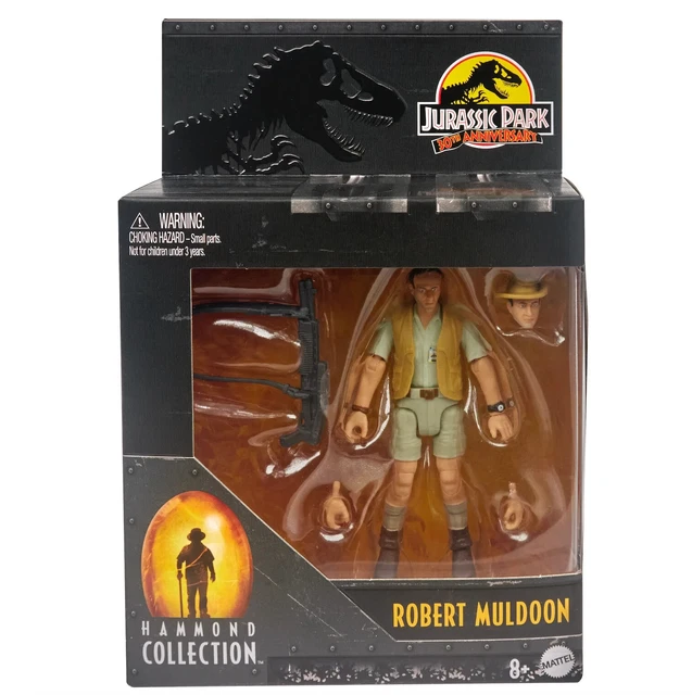 JURASSIC PARK 30TH Anniversary Hammond Collection Robert Muldoon Figure Mattel 21.99 PicClick