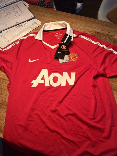 Manchester United Home Trikot 2012-2013 Gr. XL Nike Jersey AON Shirt 2