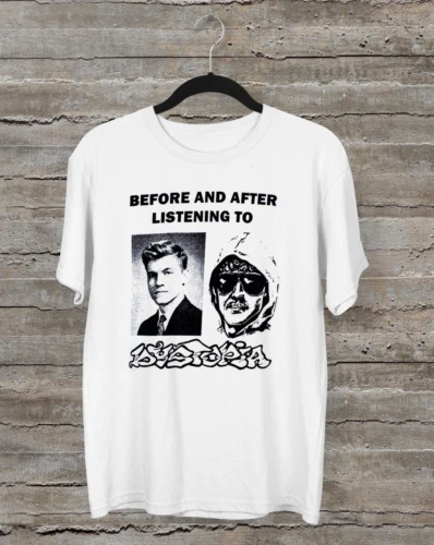 Listening To Dystopia band Men T-shirt White Cotton All Sizes S to 234XL JJ1284