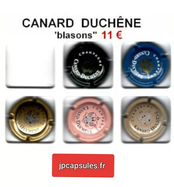 capsules de champagne CANARD DUCHENE "Blasons"