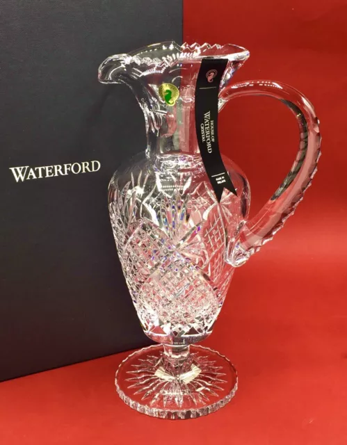 Waterford Prestige riesiger 32 cm georgianischer Krug mit Füßen - Made in Ireland verpackt