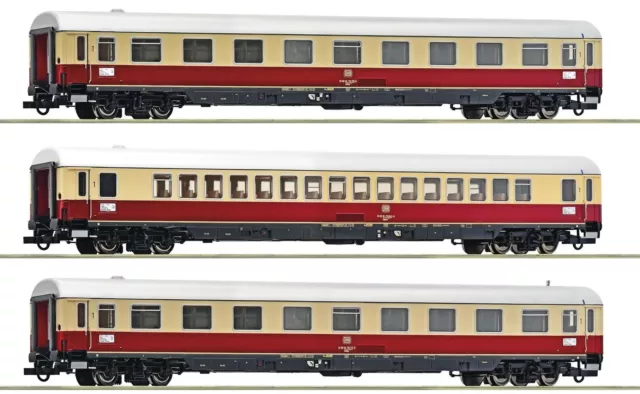 Roco 74012.1 | TEE 20 Saphir Trans-Europ-Express DB Set 3-tlg. Spur H0