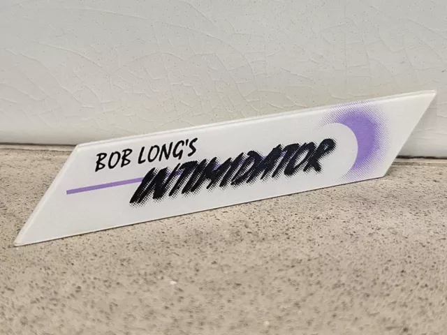 Bob Long Intimidator Trigger Frame Grip Emblem Sticker Logo Gen 1 Purple