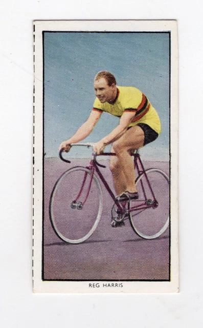 Cycling Card - Reg Harris. World Sprint Champion Cycling Card - Reg Harris. World Sprint Champion