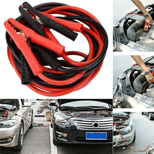 Wire Durable Jump Leads Battery Booster Power Start Cable Starter Jumper Cable