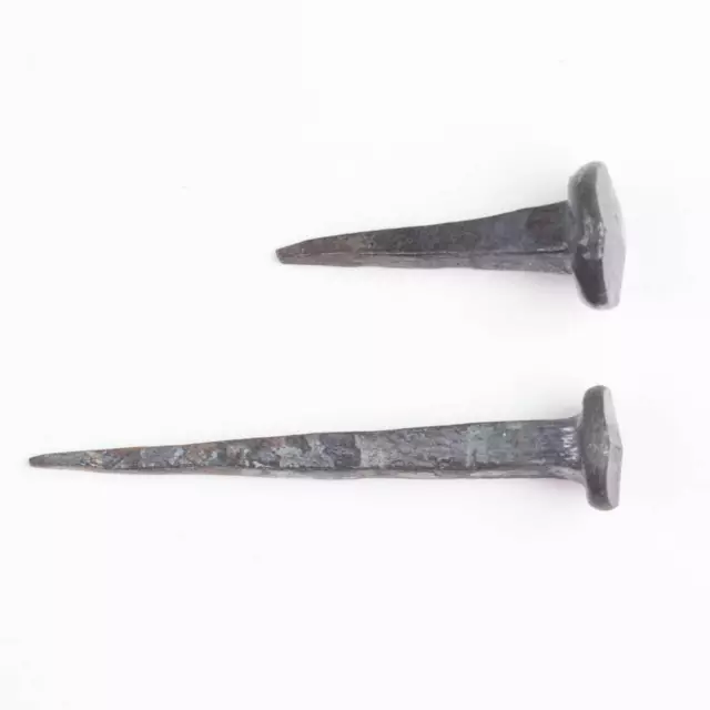 Hand Forged Iron Rose Head Nail Wrought Iron Handmade Forged Nails 35mm, 65mm