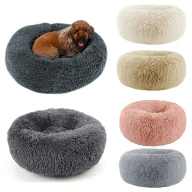 Donut Dog Accessories Large Cat House Plush Pet Bed For Xxl Round Mat Small New