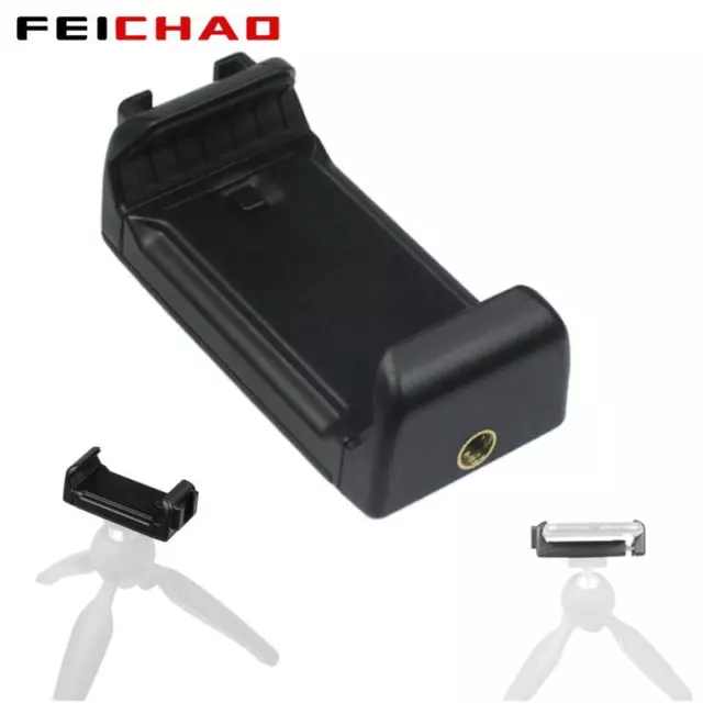 FEICHAO Universal Mount Clip Bracket Adapter Phone Mobile Shoe Holder Clamp