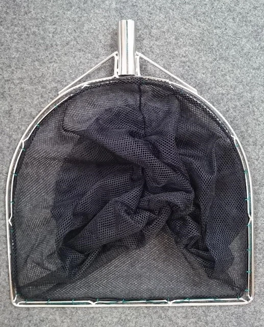 Kescher Edelstahl 40cm breit 5mm 2.Wahl Fischzucht abfischen Teichwirt Profi