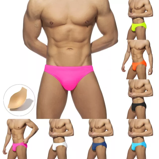 Maillot de Bain Hommes Bikini Mode Gay Multicolore Tasse Neuf Surf Plage Short