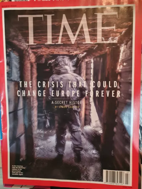 Time magazine February 14/21 2022 UKRAINE SECRET HISTORY NEW UK ISSUE