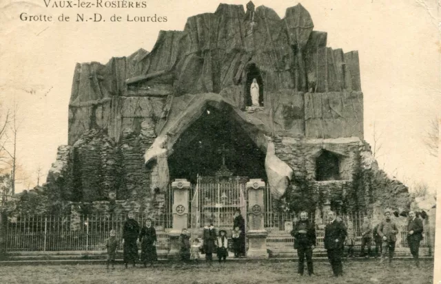 Carte BELGIQUE VAULX sur SURE les Rosières Grotte de Notre Dame de Lourdes