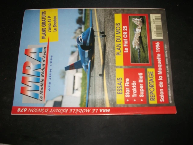 Revue MRA N°667 Avec Plan Encarté Elextralex & Coxalex / Beechcraft T-34C - Occasion