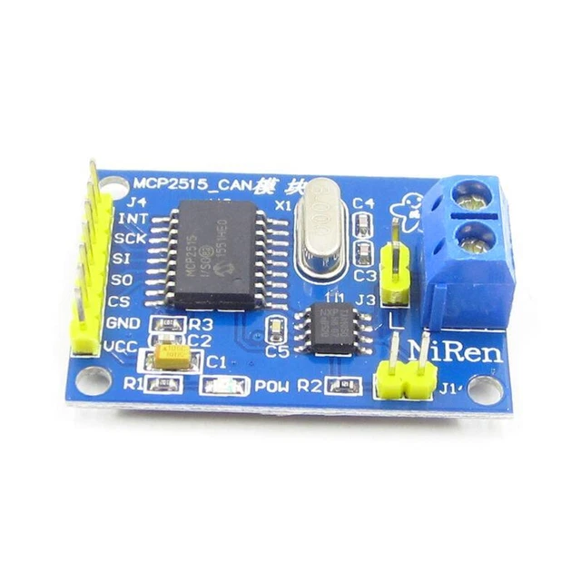 CAN BUS RECEIVER Module MCP2515 TJA1050 SPI Protocol for £2.67 ...