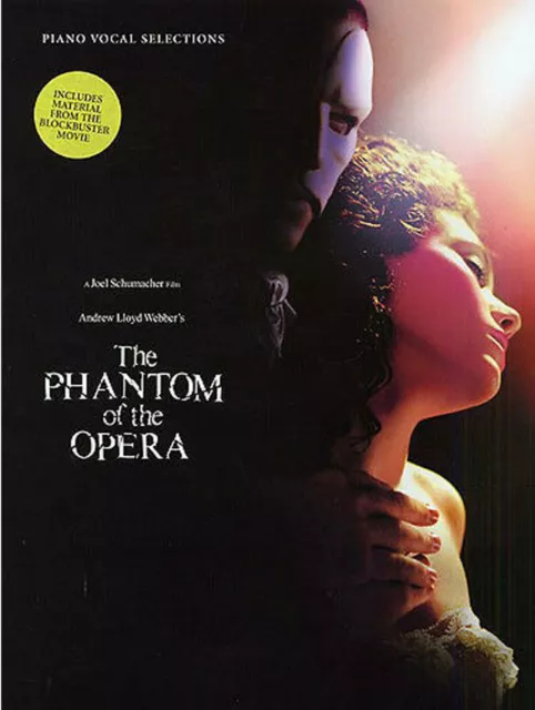 The Phantom Of The Opera A Lloyd Webber Piano Vocal Selections Music Book S31