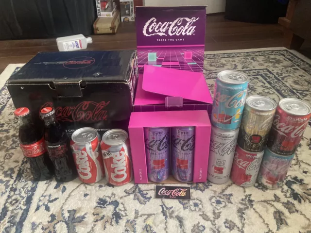 Complete Coke Creation Set + Stranger things Coke