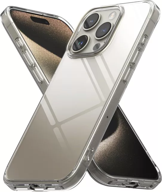 Funda Apple Iphone 15 Pro Max Carcasa Gel Silicona Transparente Clear