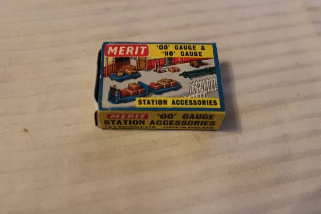 HO Scale Merit, Pack of 3 Train Station Scales, BNOS Open box