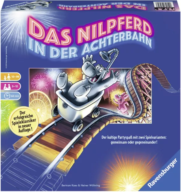Ra­vens­bur­ger 26772 Nilpferd in der Achterbahn NEU/OVP