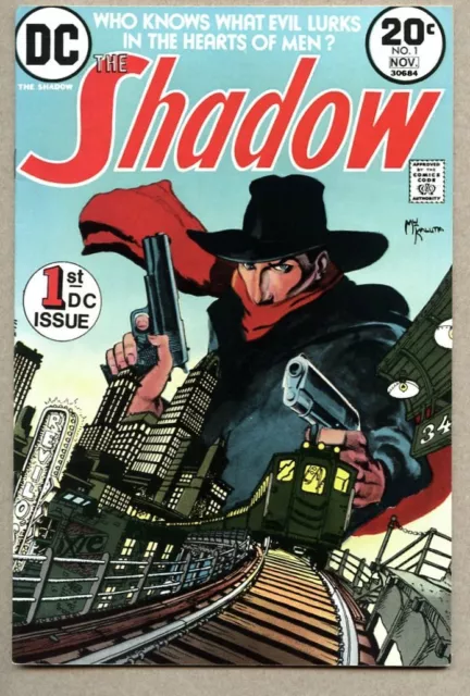 Shadow #1-1973 vf+ 1st DC Shadow comic book Mike Kaluta Denny O'Neil