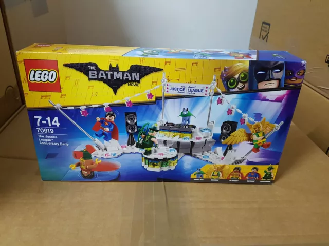 LEGO Batman Movie DC The Justice League Anniversary Party Set