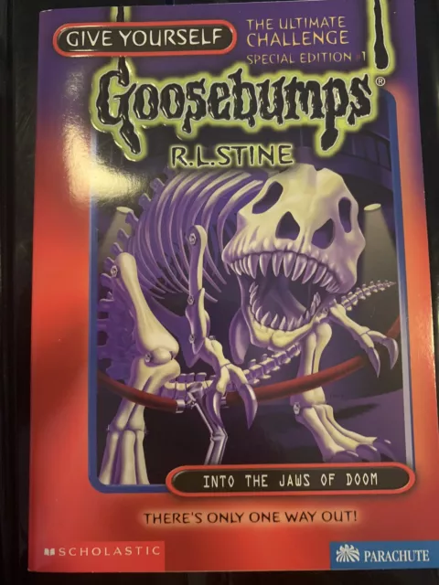 Goosebumps Special Edition #1 Into The Jaws Of Doom 1st Edition? 1st Print?