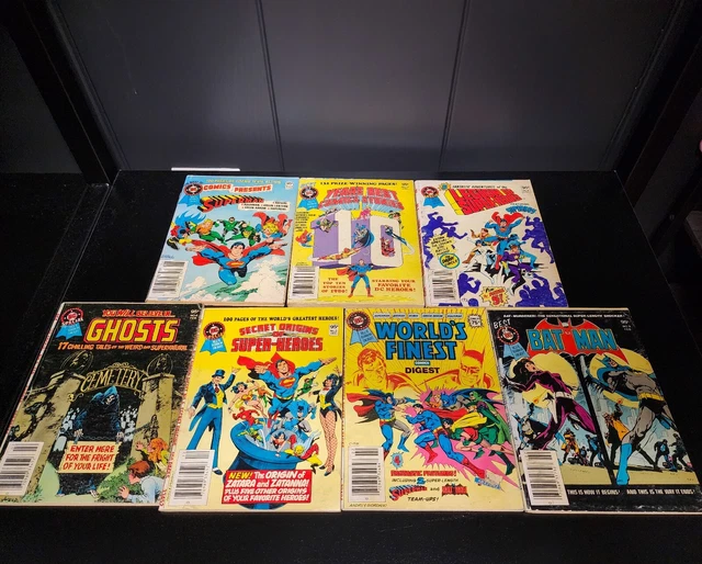 Dc  Blue Ribbon Digest (Various)  - LOT OF 7 Total Books VG/F (See Description)
