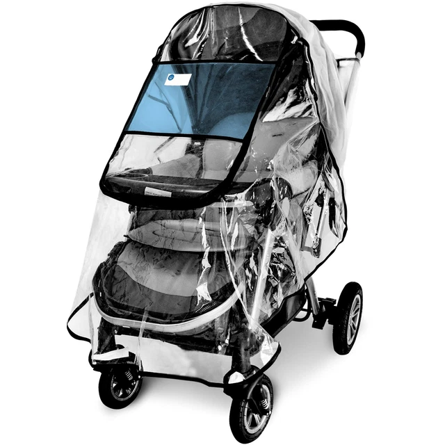 Stroller Rain Cover,Universal Stroller Accessory,Waterproof, Windproof Protec...