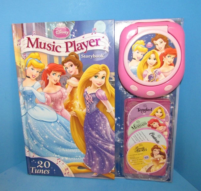 DISNEY PRINCESS 2012 "Music Player Storybook" Interactive Children