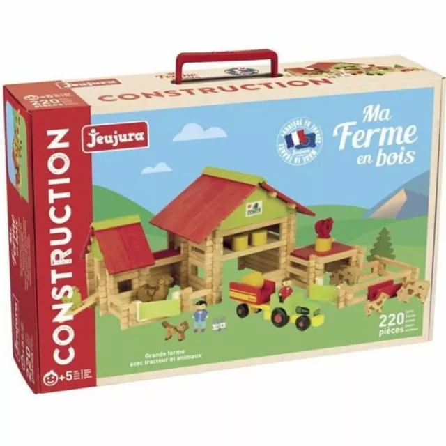 Playset Jeujura Large farm (220 Pezzi)