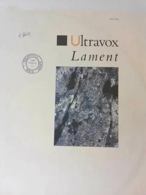 Ultravox - Lament (LP, Album) 3