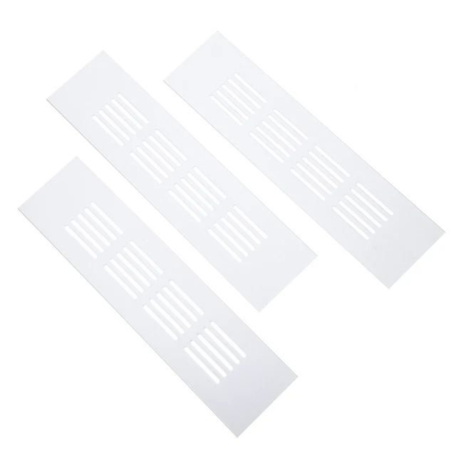 3 piezas armario de escape de aire muebles decoración ventilación aleación de aluminio