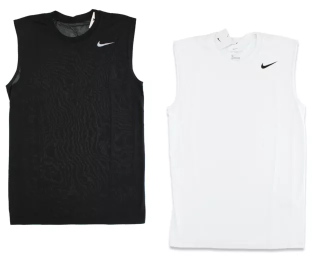 Nike Dri-Fit Men's Training Shirt 718835 Sleeveless Crew Neck Athletic Tank Top