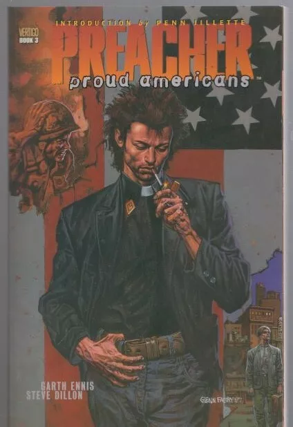 PREACHER TPB Book 3 Proud Americans Garth Ennis Steve Dillon Vertigo 1997