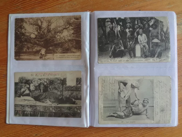 Lot 13 CPA Indochine dont : Saigon, Cochinchine, Haiphong, Cholon, ...