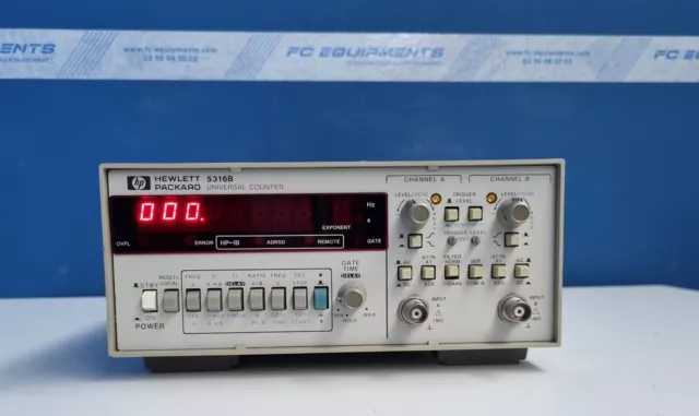 HP Agilent Keysight 5316B Universal Counter 100MHz (opt 004)