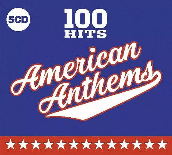 100 Hits American Anthems  5 x CD,  __Divers Rock, Funk / Soul, Pop